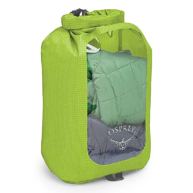 Camping hiking wilderness hacks-ULTRALIGHT DRY SACK WITH WINDOW - 12L