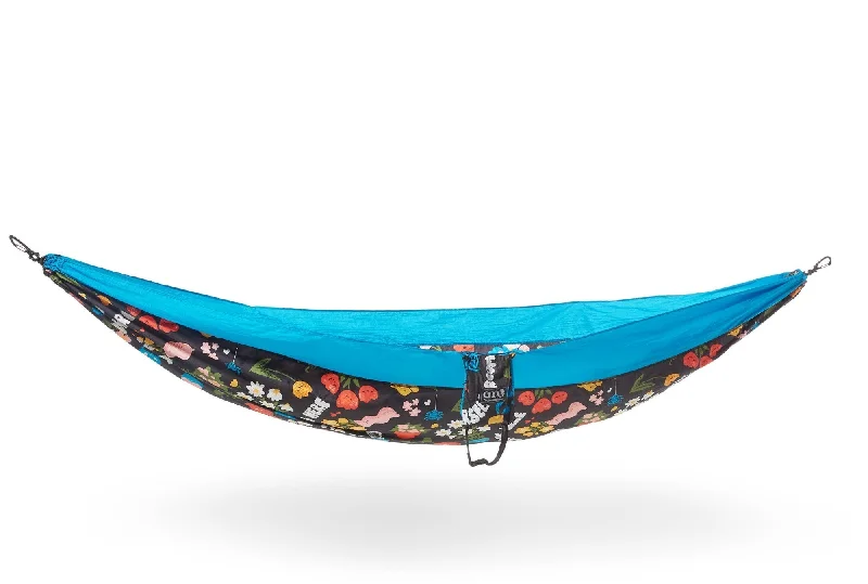 Camping hiking trail open-DOUBLENEST GIVING BACK HAMMOCK - PRINT