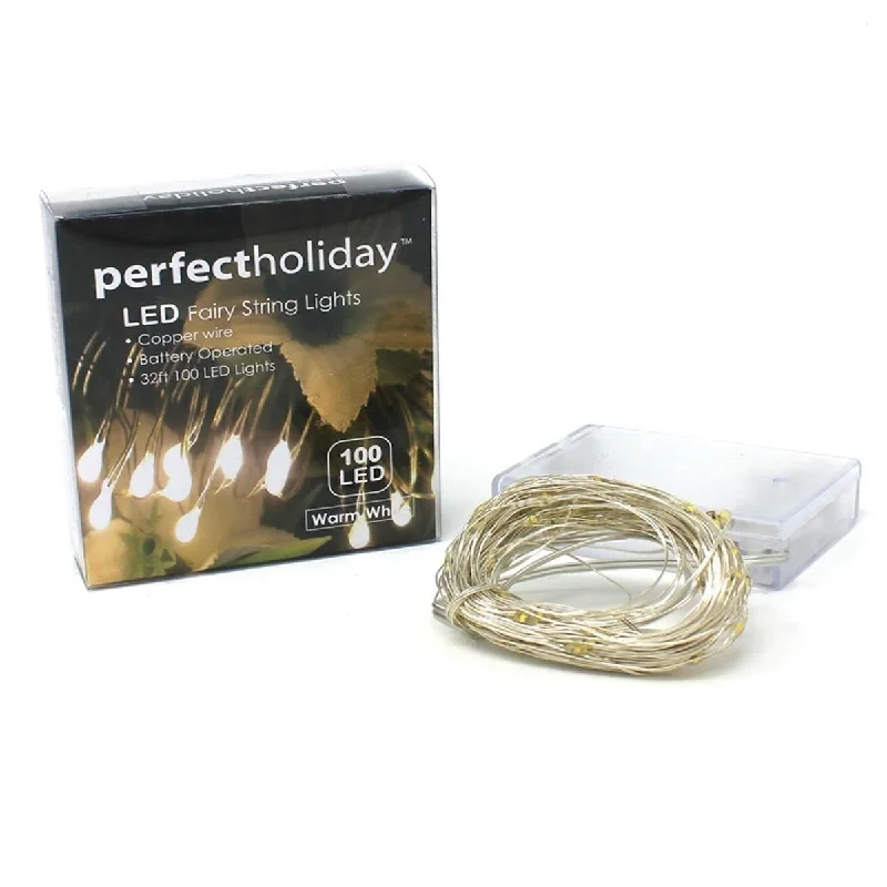 Camping hiking outdoor passion-100 LED CPPR CVR WIRE STRNG LT