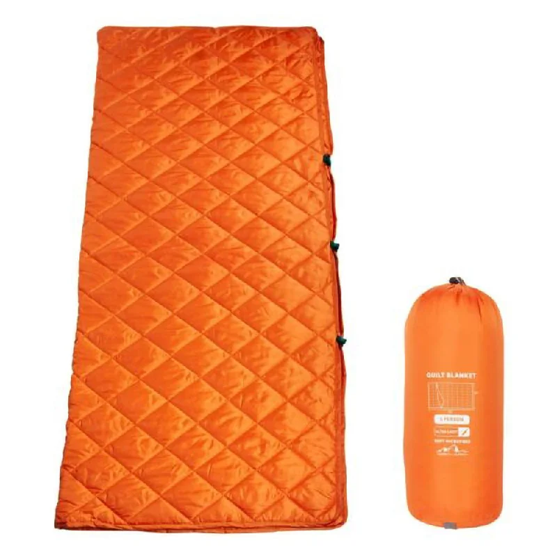 Camping hiking gear thrill-ULTRA LITE QUILT BLANKET