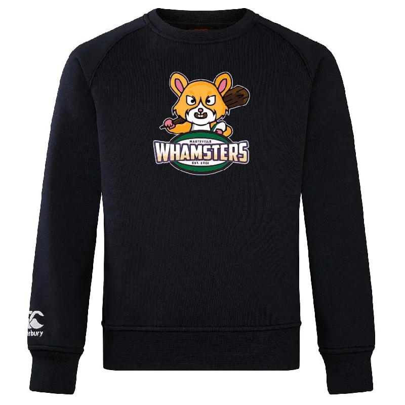 Camping hiking trail clean-Maryville Whamsters Rugby Club Crew Sweatshirt by Canterbury