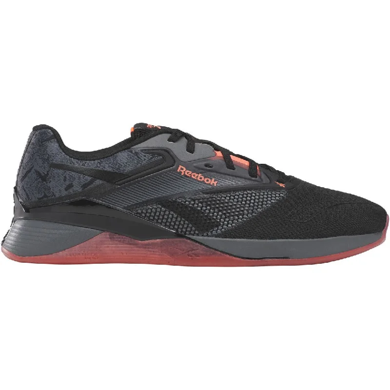 Camping hiking gear rush-Reebok Nano X4 Mens Training Shoes - Black