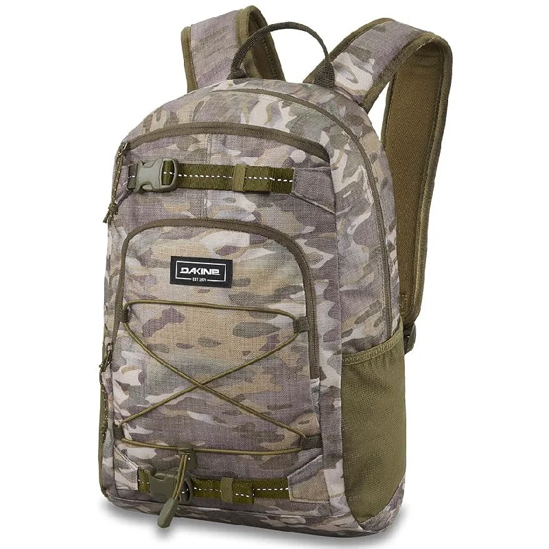 Camping hiking trail site-Dakine Unisex Vintage Camo Youth Grom Pack 13L One Size Backpack - 10003794-VINTAGECAMO