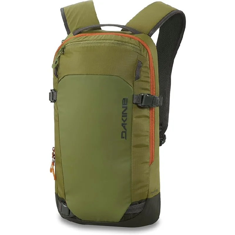 Camping hiking outdoor spark-Dakine Mens Utility Green 14L One Size Poacher Backpack - 10003576-UTILITYGREEN