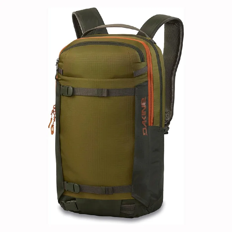 Camping hiking trail bond-Dakine Men's Utility Green 18L One Size Mission Pro Backpack - 10003989-UTILITYGREEN