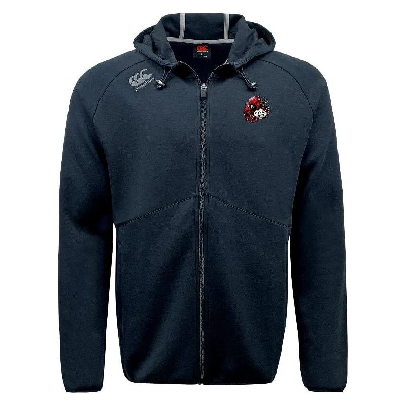 Camping hiking trail huge-Vienna Rugby Tempo Vapodri Full-Zip Hoodie by Canterbury