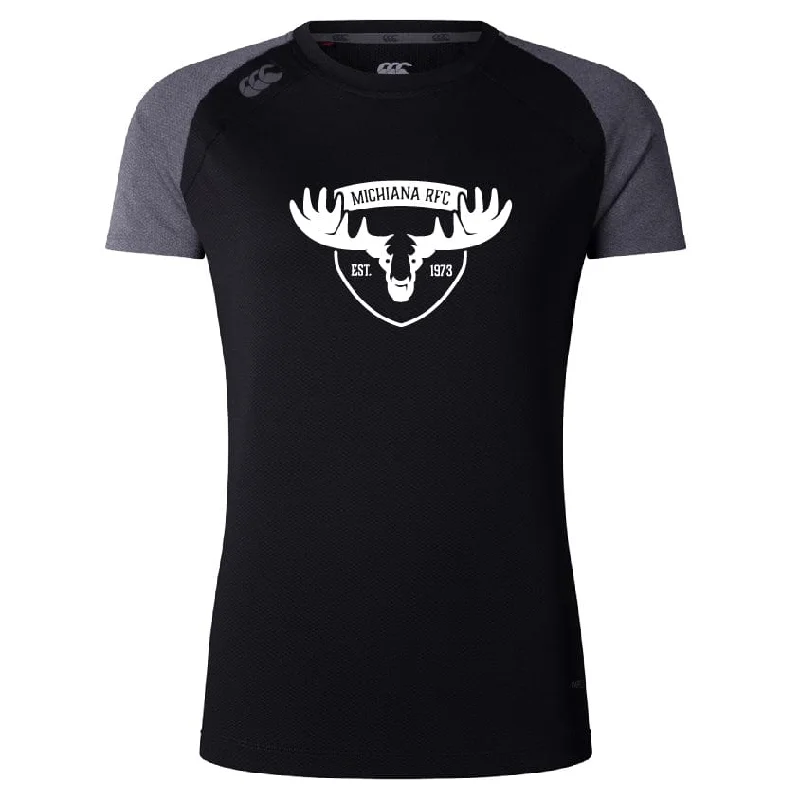 Camping hiking gear vibe-Michiana RFC Elite Training Tee by Canterbury