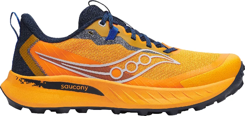 Camping hiking outdoor beat-Saucony Peregrine 15 Mens Trail Running Shoes - Orange