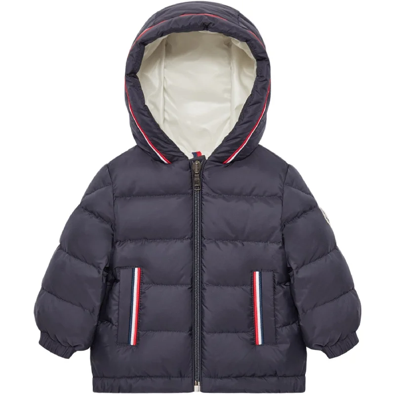 Camping hiking trail high-Moncler Navy Merary Jacket