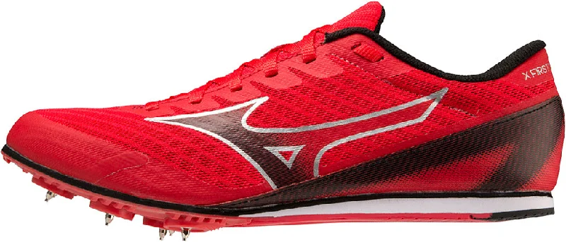 Camping hiking trail bond-Mizuno X First 2 Running Spikes - Red