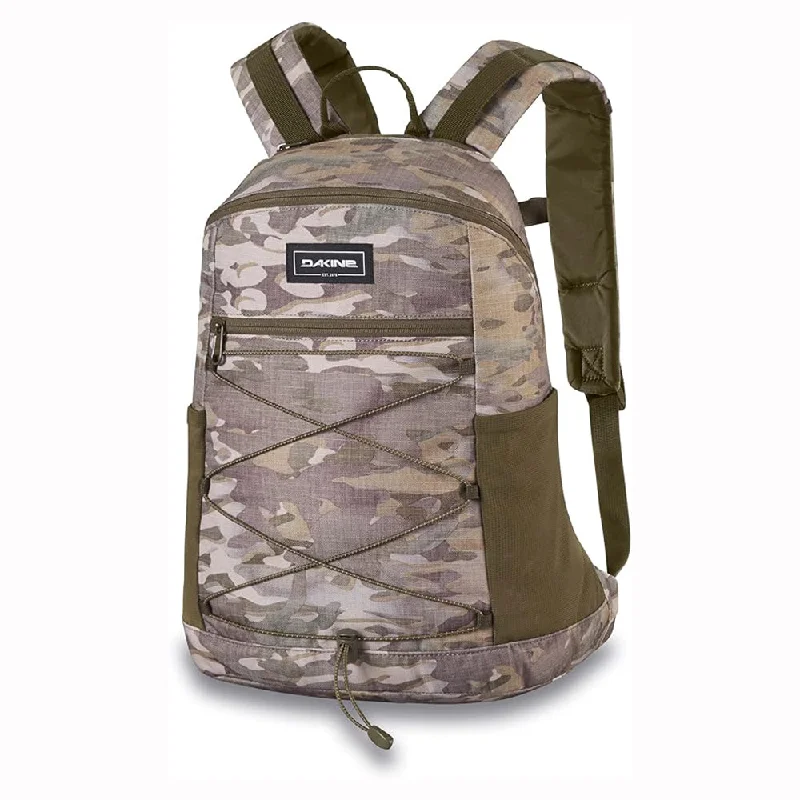 Camping hiking trail spin-Dakine Unisex Vintage Camo 18L One Size Wndr Pack Backpack - 10002629-VINTAGECAMO