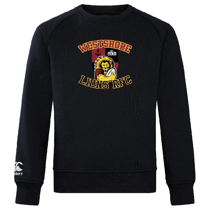 Camping hiking trail courses-Westshore Lions Club Crew Sweatshirt by Canterbury