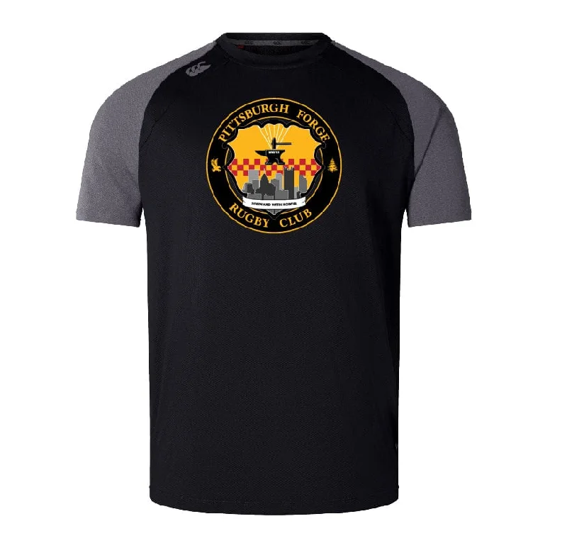 Camping hiking gear cheer-Pittsburgh Forge Elite Training Tee by Canterbury