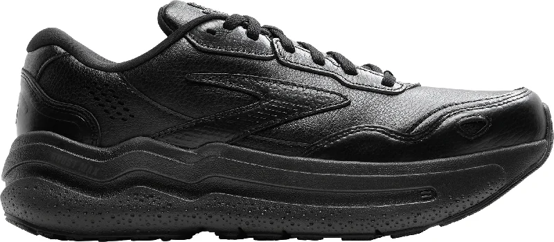 Camping hiking gear flexibility-Brooks Ghost Max L Mens Walking Shoes - Black