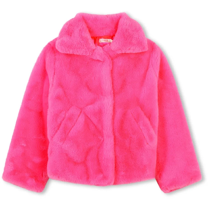 Camping hiking trail bold-Billieblush Pink Coat