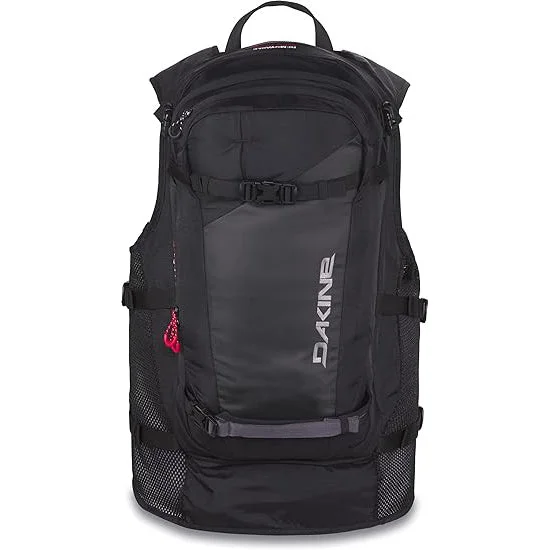 Camping hiking gear wave-Dakine Mens Black Poacher Ras Vest Backpack - 10003821-BLACK-S/M