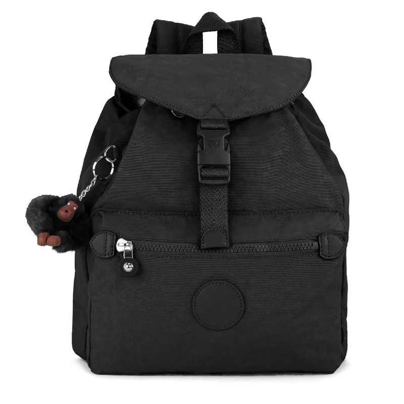 Camping hiking outdoor fire-Kipling Keeper Small Backpack - Black