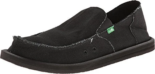 Camping hiking outdoor fire-Sanuk - M SIDEWALK SURFER - 8 - BLACKOUT