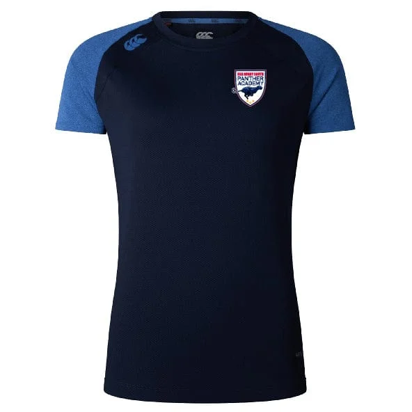 Camping hiking trail clear-Panther Rugby Academy Women's Elite Training Tee by Canterbury