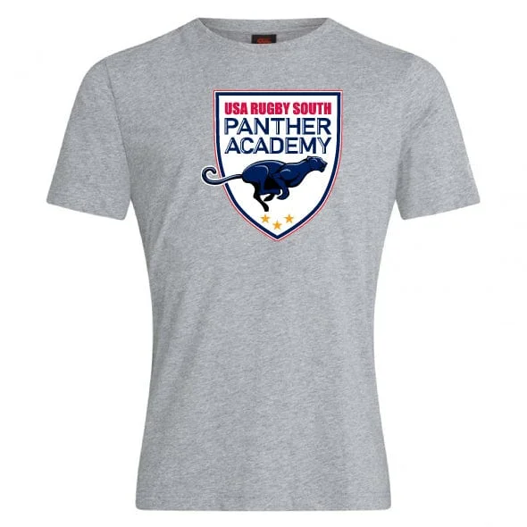 Camping hiking gear vibe-Panther Rugby Academy Club Plain Tee by Canterbury