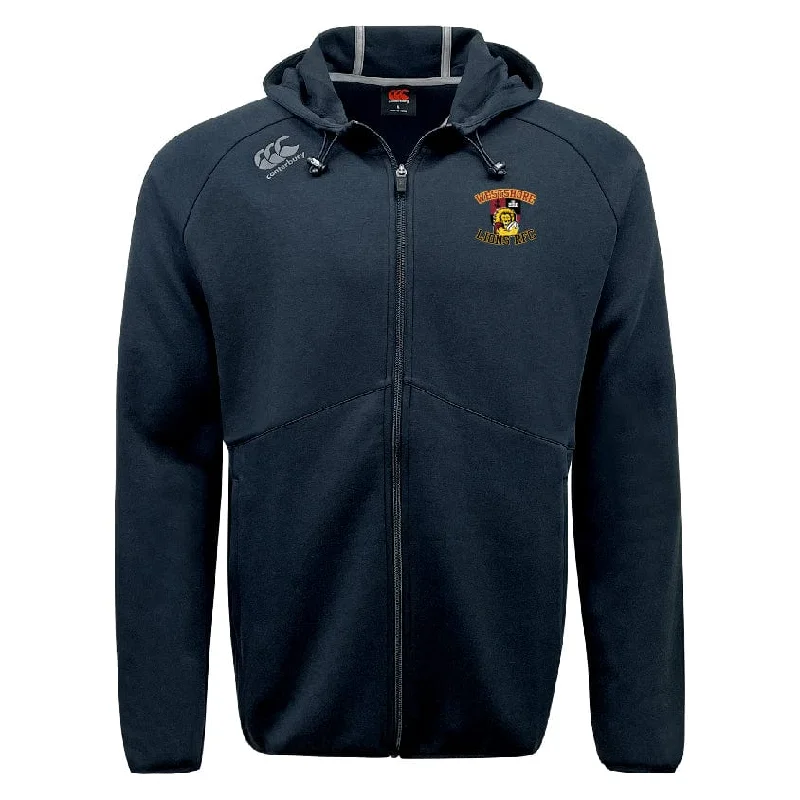 Camping hiking trail moods-Westshore Lions Tempo Vapodri Full-Zip Hoodie by Canterbury