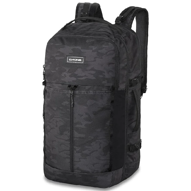 Camping hiking trail gap-Dakine Unisex Black Vintage Camo Split Adventure 38L One Size Backpack - 10003417-BLACKVINTAGECAMO