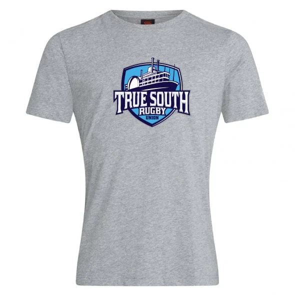 Camping hiking outdoor spark-True South Rugby Union Club Plain Tee by Canterbury