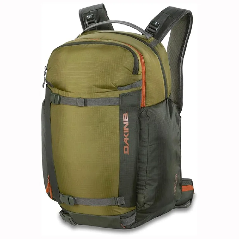 Camping hiking trail hail-Dakine Men's Utility Green 32L One Size Mission Pro Backpack - 10003991-UTILITYGREEN