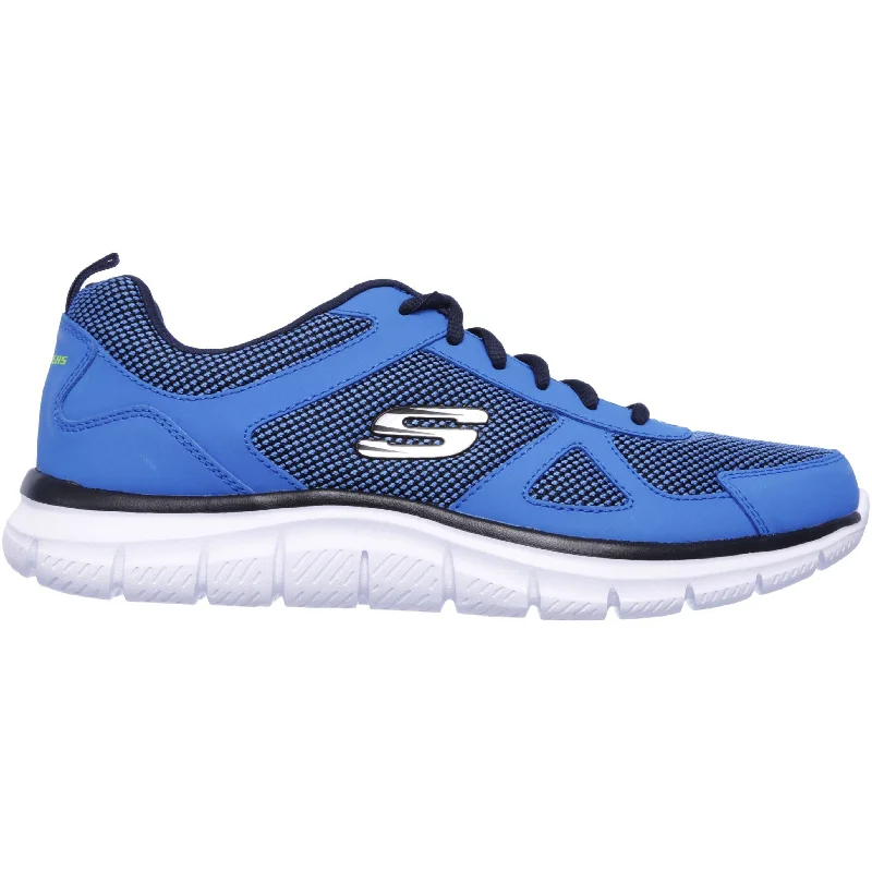 Camping hiking gear lift-Skechers Track Bucolo Mens Training Shoes - Blue