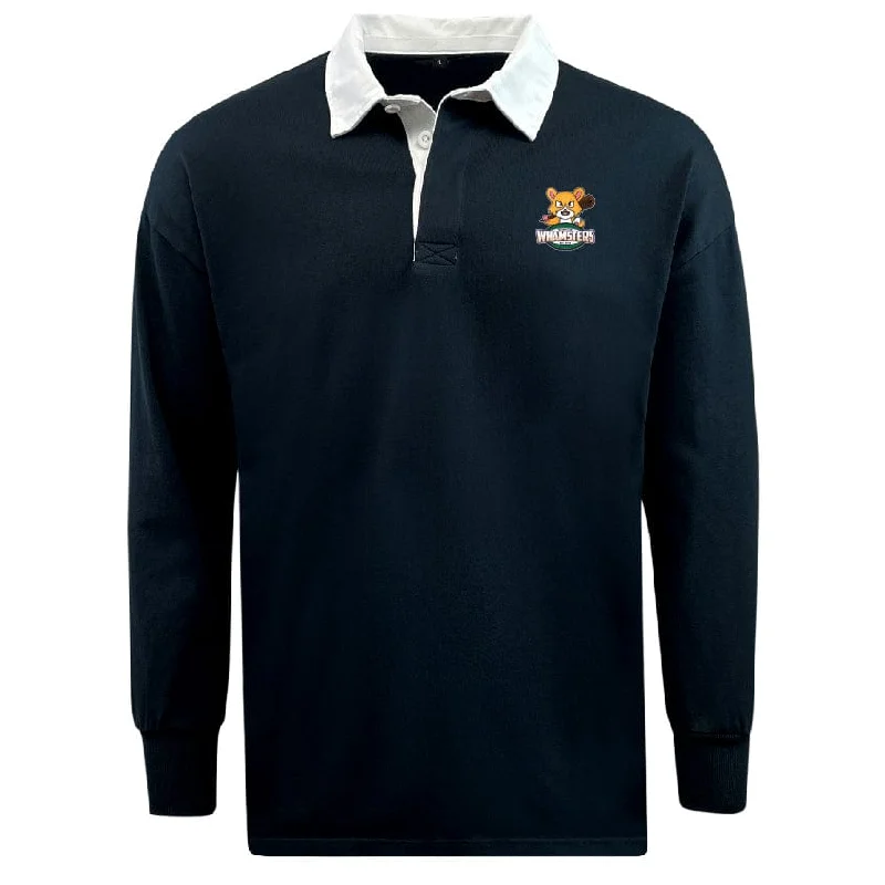 Camping hiking nature vibe-Maryville Whamsters Rugby Classic Long Sleeve Solid Rugby Jersey