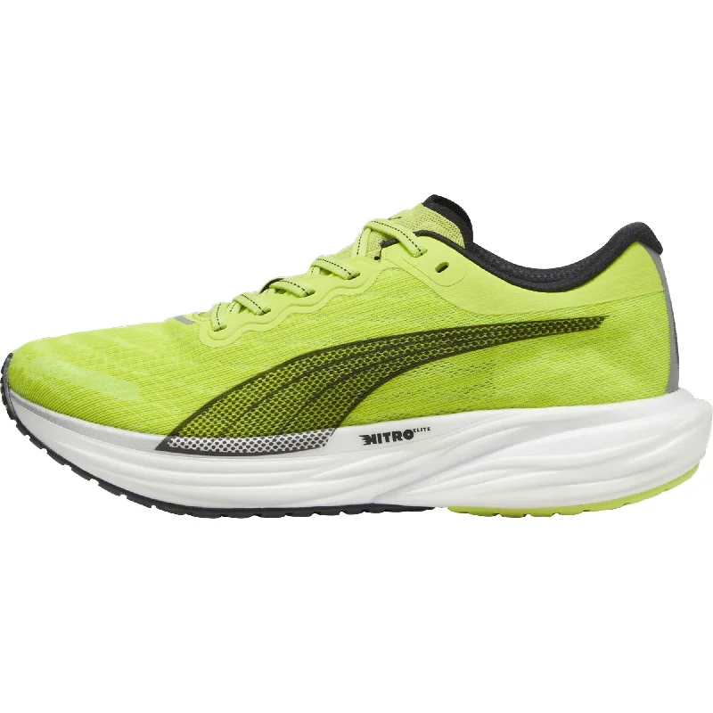 Camping hiking gear boosts-Puma Deviate Nitro 2 Mens Running Shoes - Yellow