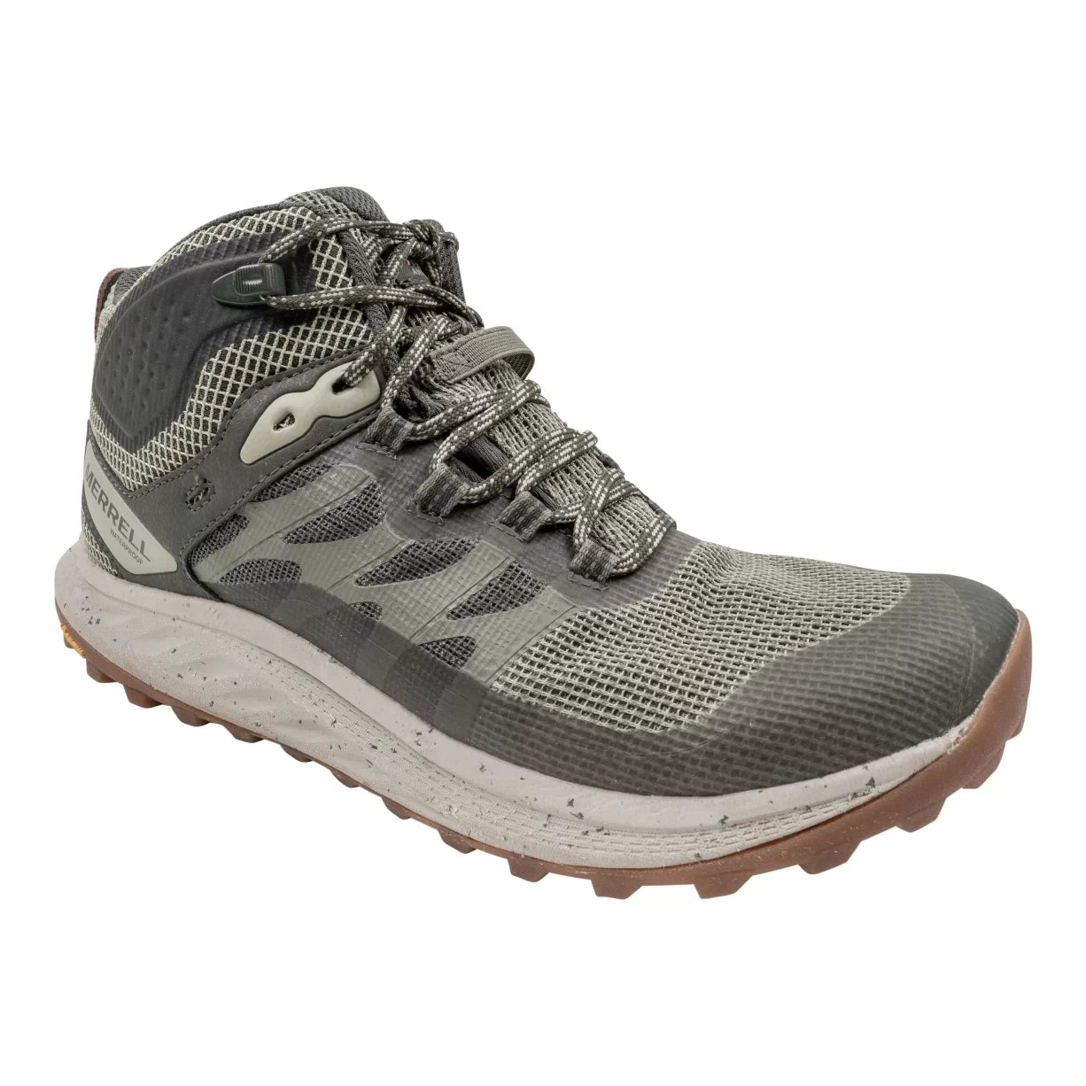 Camping hiking trail patch-Merrell Antora 3 Mid Waterproof Hiking Boots - Women's