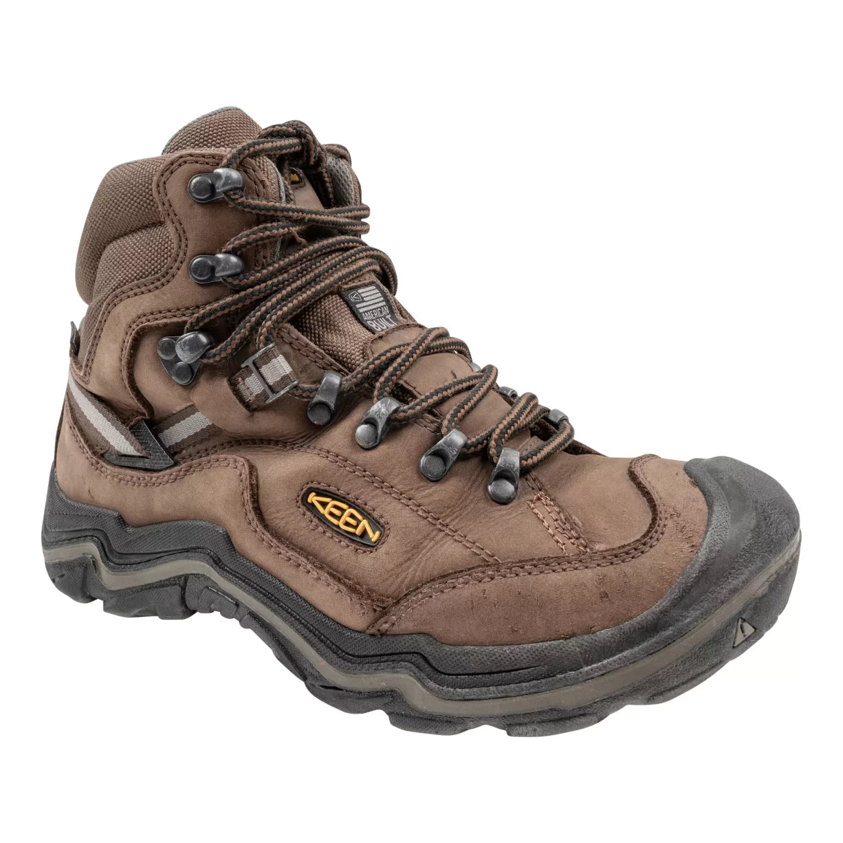 Camping hiking gear lift-KEEN Durand II Mid Waterproof Hiking Boots - Men's