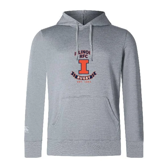 Camping hiking outdoor lift-Illinois RFC Club Lightweight Hoodie by Canterbury