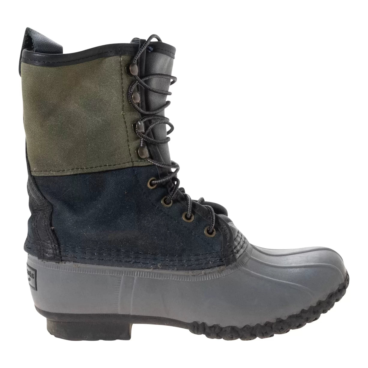 Camping hiking trail fix-L.L. Bean Signature Retro Colorblock Waxed-Canvas Bean Boots - Women's