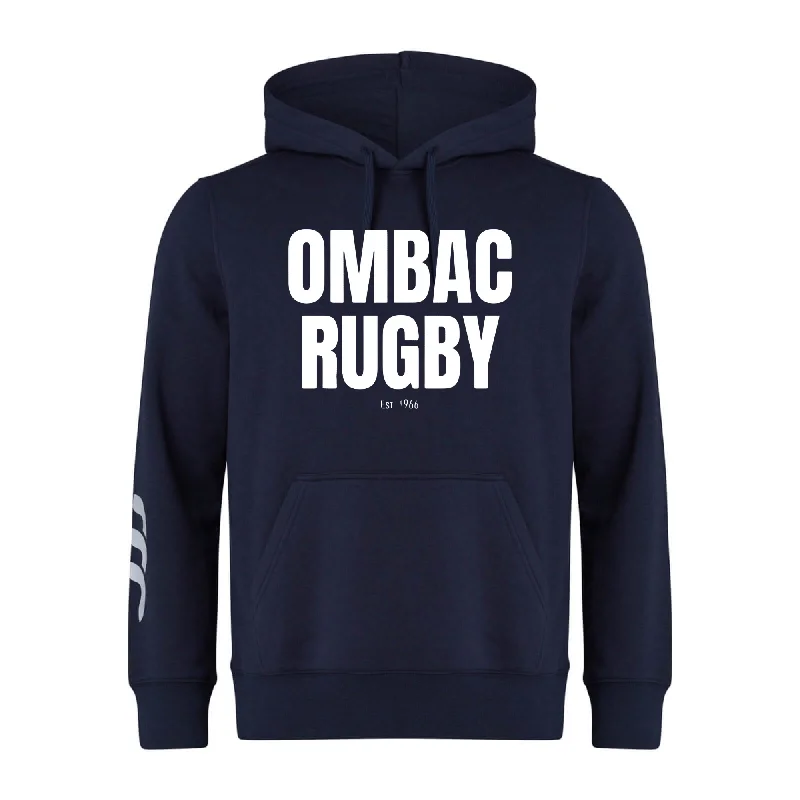 Camping hiking nature rush-OMBAC Rugby Club Hoodie by Canterbury