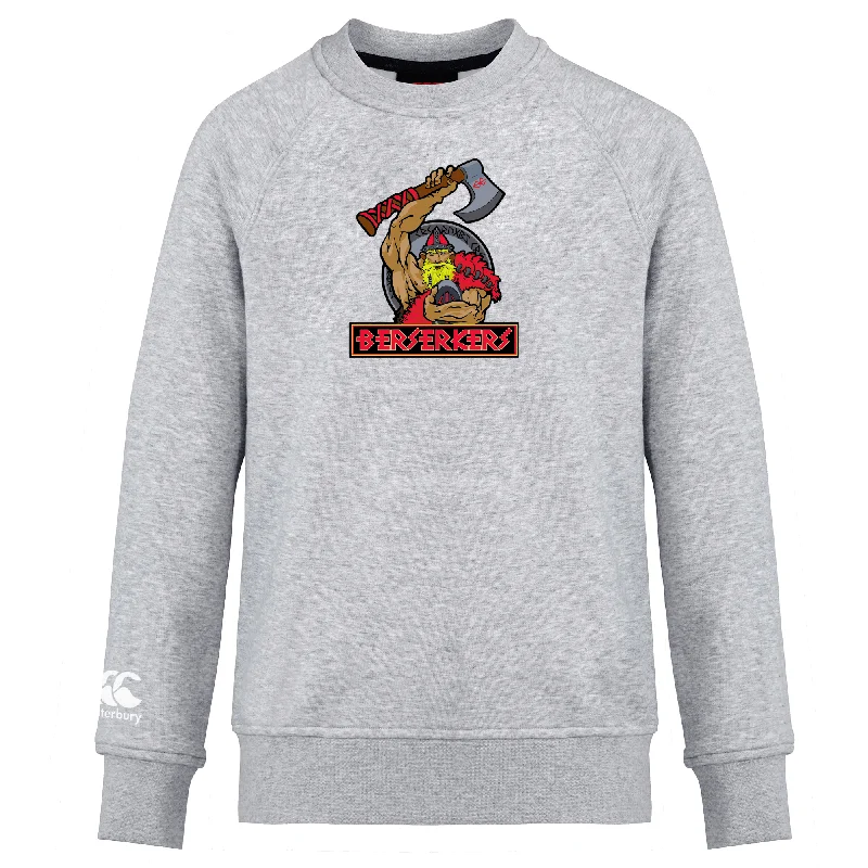 Camping hiking gear thrill-Berserkers Club Crew Sweatshirt by Canterbury