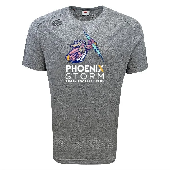 Camping hiking trail beams-Phoenix Storm RFC Tempo Vapodri T-Shirt by Canterbury