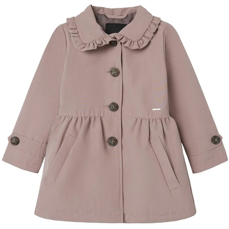 Camping hiking nature surge-Name it Deauville Mauve Madelin Trenchcoat