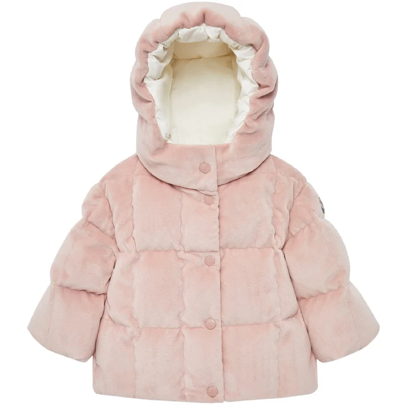 Camping hiking trail large-Moncler Pink Leah Jacket