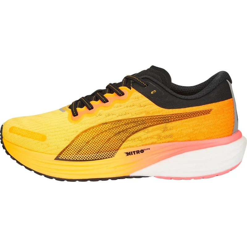 Camping hiking gear zest-Puma Deviate Nitro 2 Mens Running Shoes - Orange