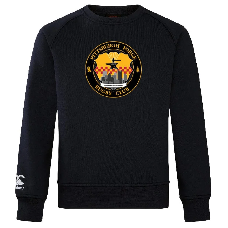 Camping hiking gear glow-Pittsburgh Forge Club Crew Sweatshirt by Canterbury