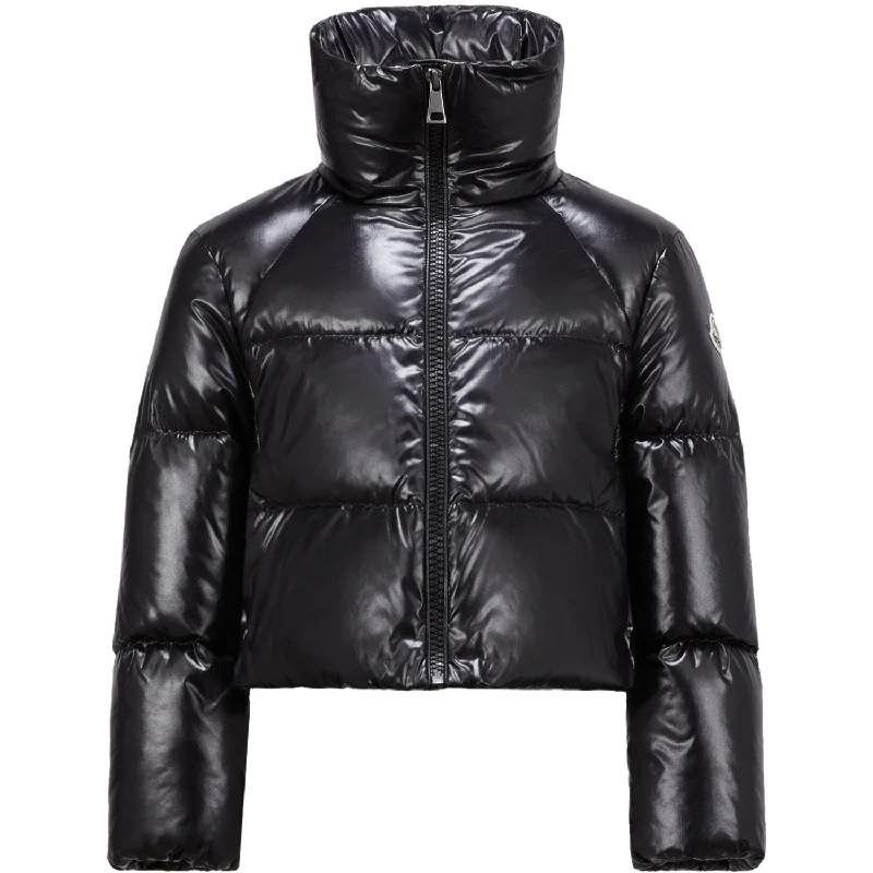 Camping hiking gear pulse-Moncler Black Breteuil Jacket