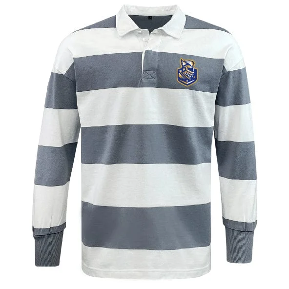 Camping hiking gear pros-Malden Catholic Rugby Classic Long Sleeve Hooped Rugby Jersey