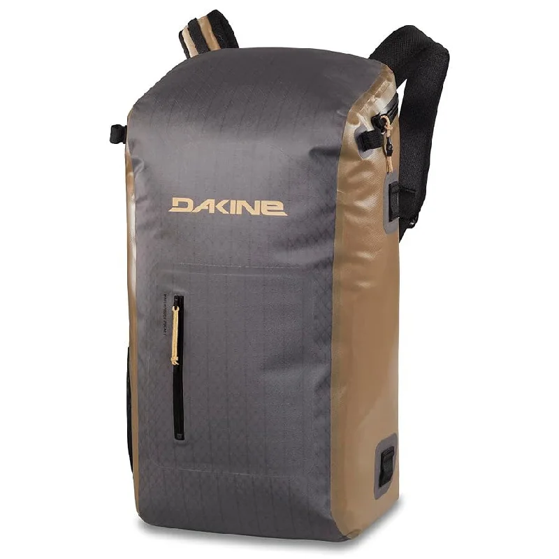 Camping hiking gear breeze-Dakine Unisex Castlerock/Stone Cyclone Dlx Dry 36L One Size Backpack - 10004070-CASTLEROCK/STONE