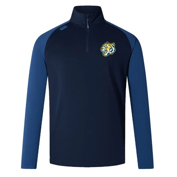 Camping hiking trail seekers-Noble Street College Prep Elite 1/4 Zip Top by Canterbury