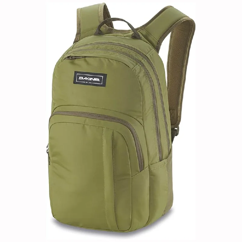 Camping hiking nature surge-Dakine Unisex Utility Green 25L One Size Campus Medium Backpack - 10002634-UTILITYGREEN