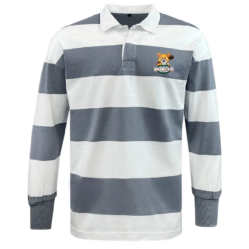 Camping hiking outdoor pulse-Maryville Whamsters Rugby Classic Long Sleeve Hooped Rugby Jersey