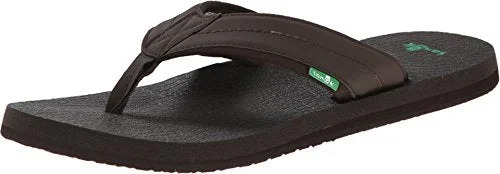 Camping hiking gear shine-Sanuk - M BEER COZY 2 - 6 - DARK BROWN