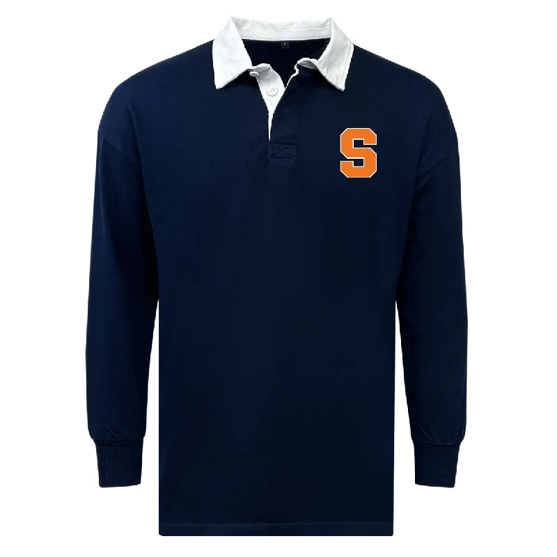 Camping hiking gear wave-Syracuse University Women's RFC Classic Long Sleeve Solid Rugby Jersey